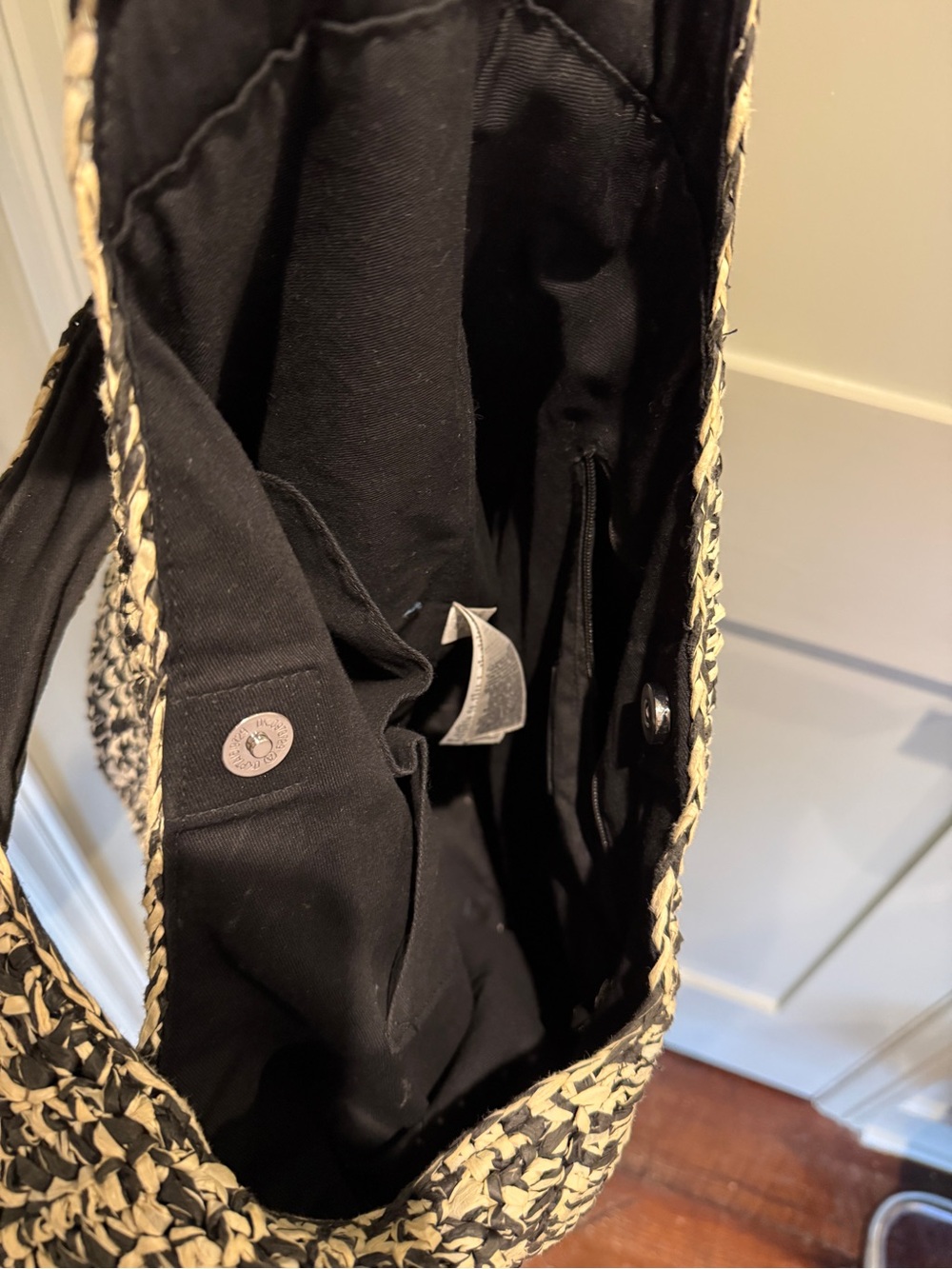 Banana Republic Marled Raffia Tote Bag - Picture 6 of 6